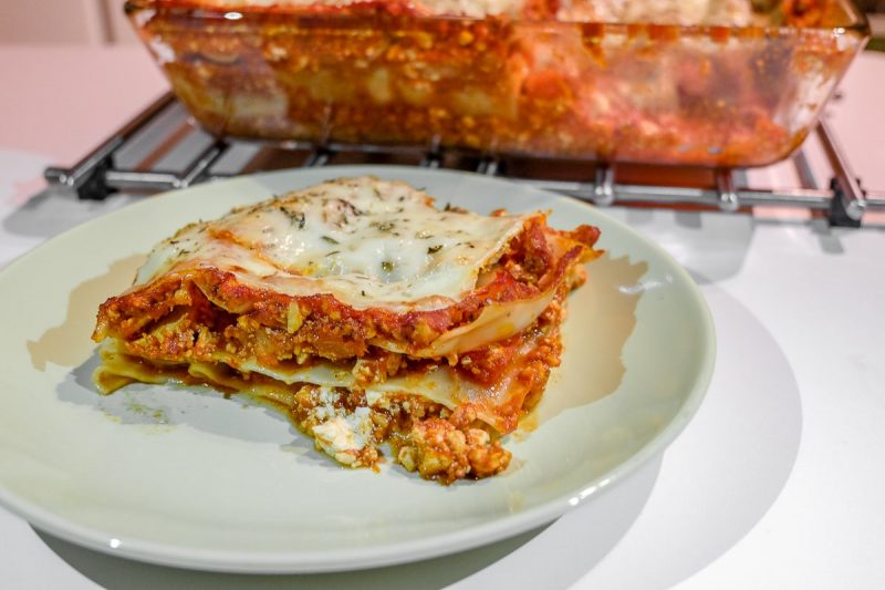 Easy Vegetarian Lasagna Recipe - Reviving Simple